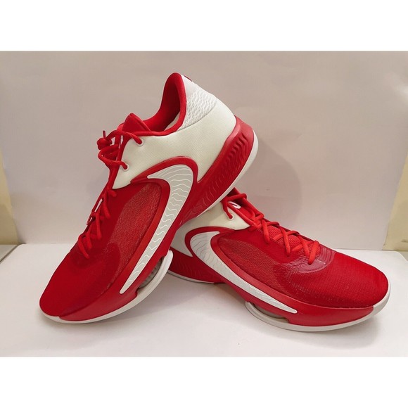 Nike Zoom Freak 4 TB Promo University Red/White Size 17.5M - NIB - Picture 2 of 12